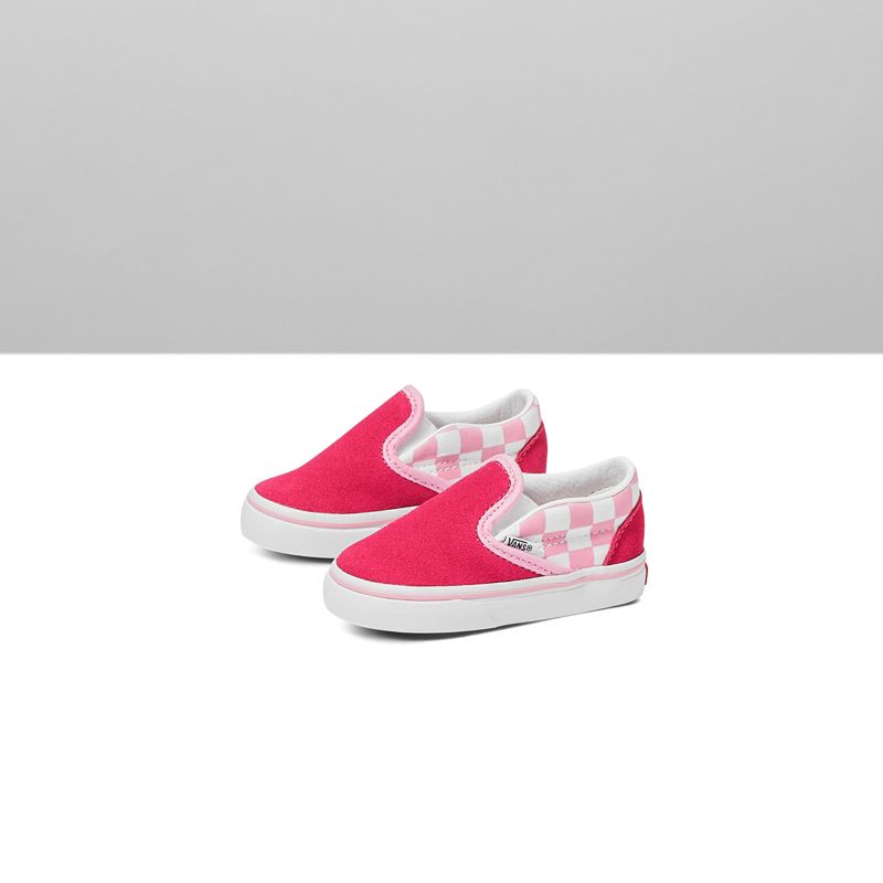 Mocassins Vans Classic Niños Rojos | Mexico-KVC801672