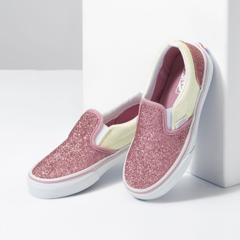 Mocassins Vans Classic Niños Rosas | Mexico-QKL659402