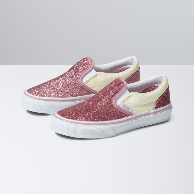 Mocassins Vans Classic Niños Rosas | Mexico-QKL659402