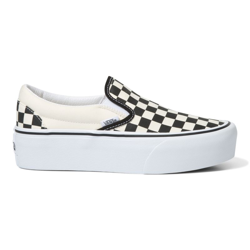 Mocassins Vans Classic Stackform Hombre Negros Blancos | Mexico-VCH253419