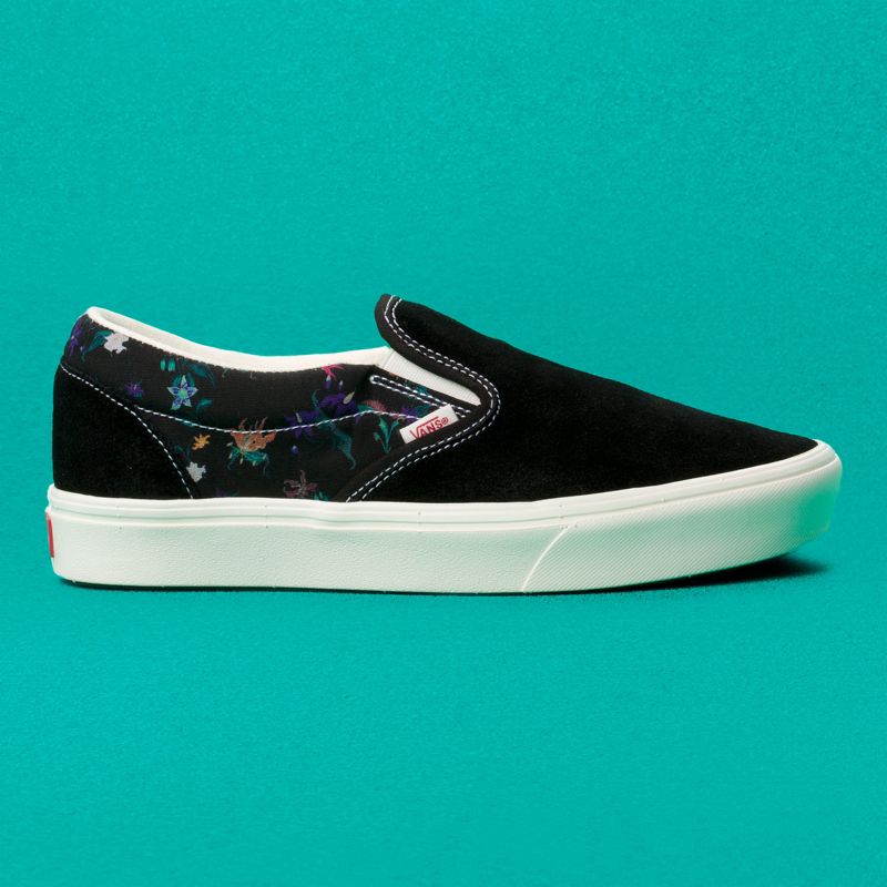 Mocassins Vans ComfyCush Hombre Negros | Mexico-LAW426315