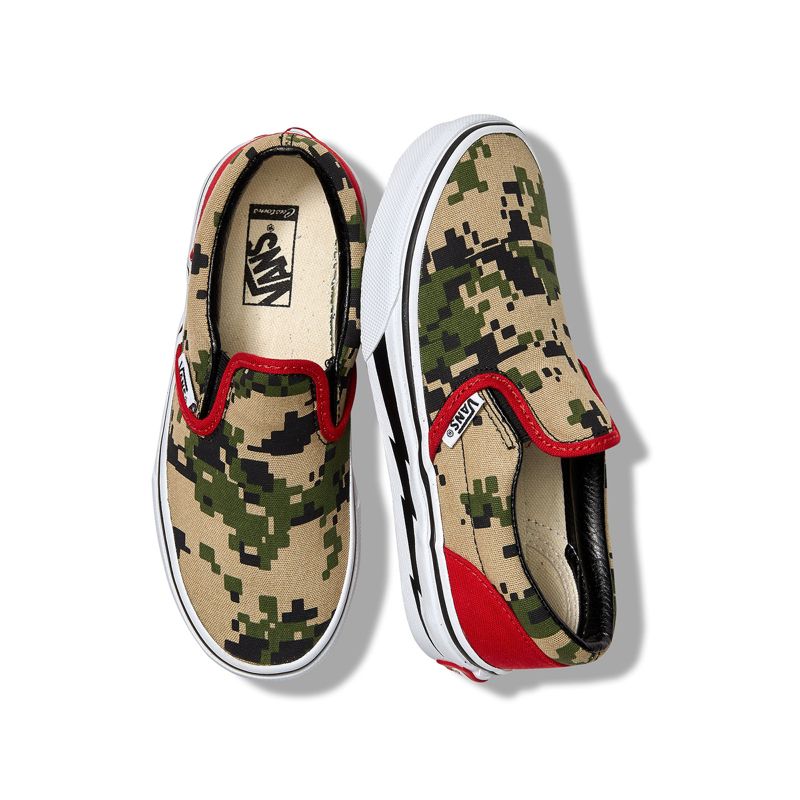 Mocassins Vans Digi Niños Camuflados | Mexico-ISW786341