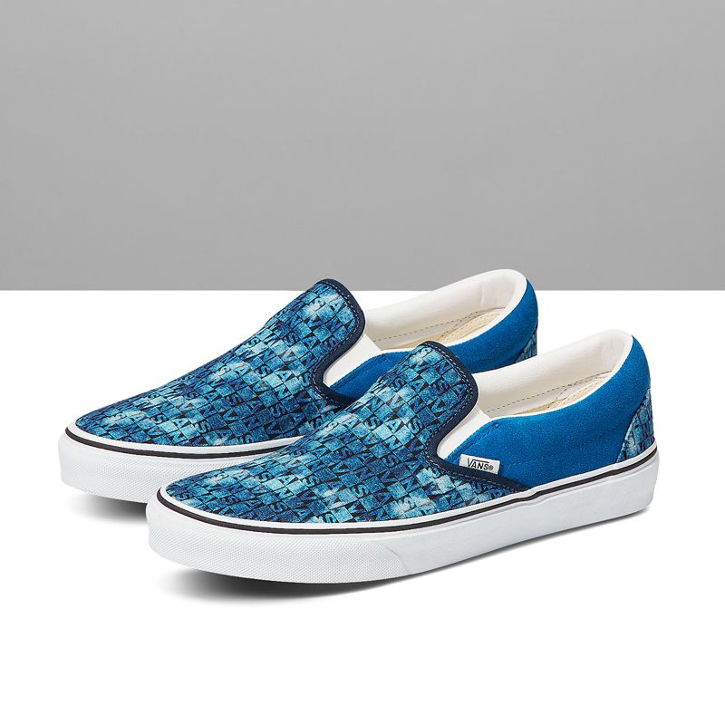 Mocassins Vans Monoboard Anchos Mujer Azules Claro | Mexico-QWX842973