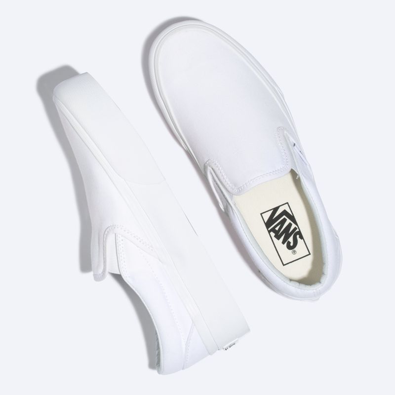 Mocassins Vans Plataforma Hombre Blancos | Mexico-RNZ209173