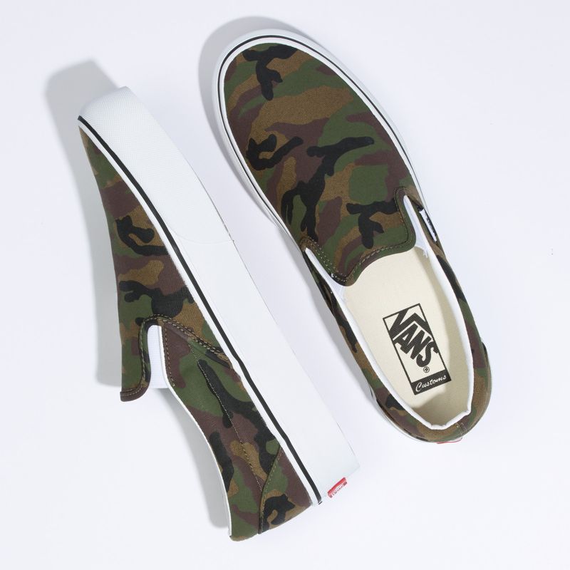 Mocassins Vans Plataforma Mujer Camuflados | Mexico-CPW071245