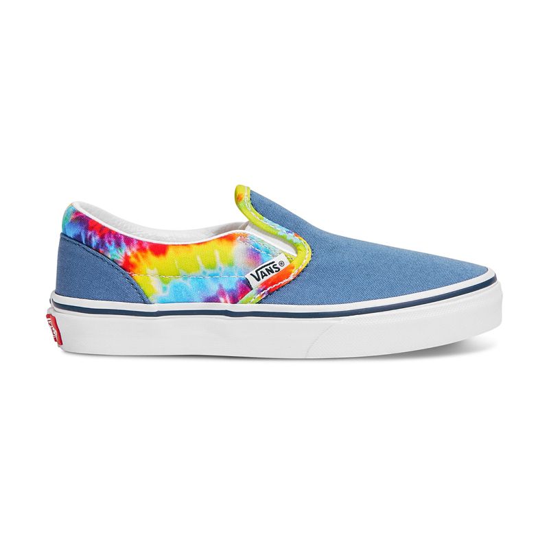 Mocassins Vans Tie Dye Anchos Hombre Azul Marino Multicolor | Mexico-DON021836