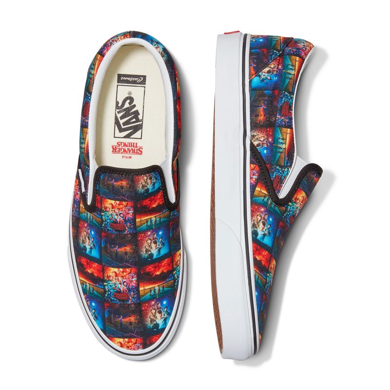 Mocassins Vans Vans X Stranger Things Customs Poster Art Mujer Multicolor | Mexico-EWB421780