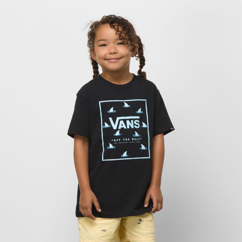 Niño Pequeño Vans Print Box Niños Negros Grises Oscuro | Mexico-ERX037481