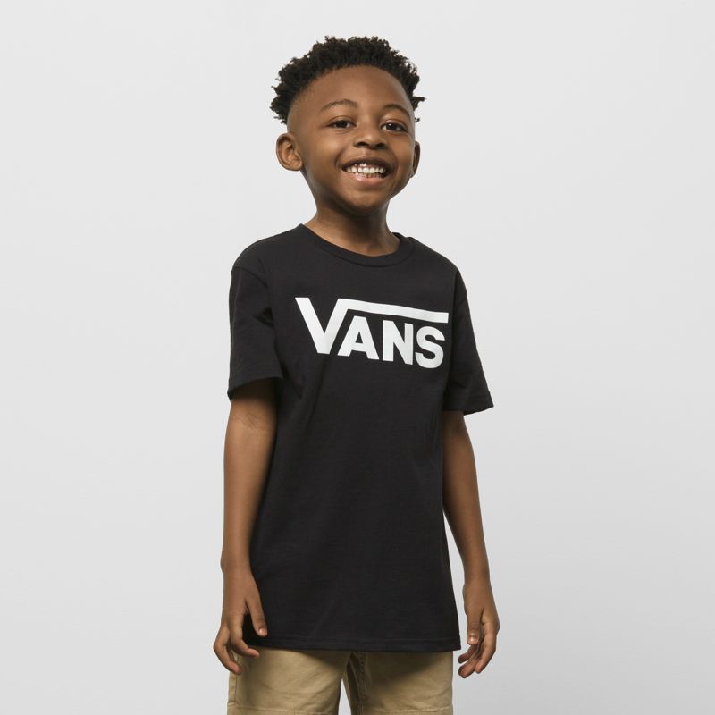 Niño Pequeño Vans Vans Classic Niños Negros Blancos | Mexico-MJR156340