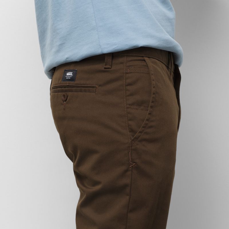 Pantalones Vans Authentic Hombre Cafes | Mexico-PIL361872