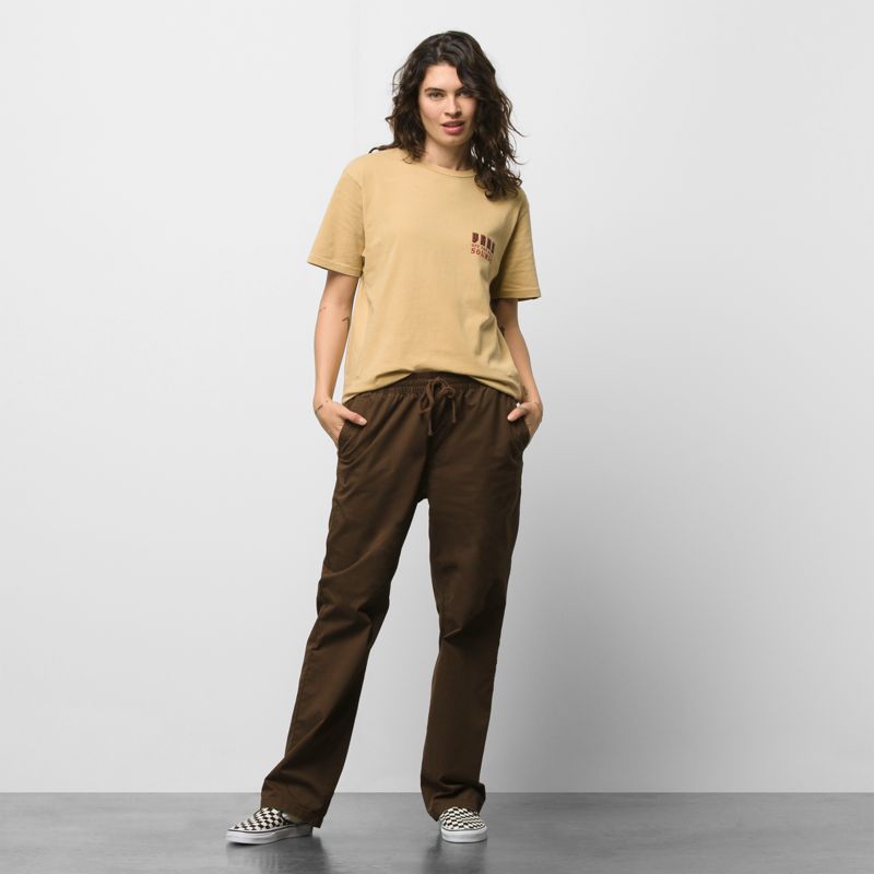 Pantalones Vans Range Mujer Cafes | Mexico-XRL342109