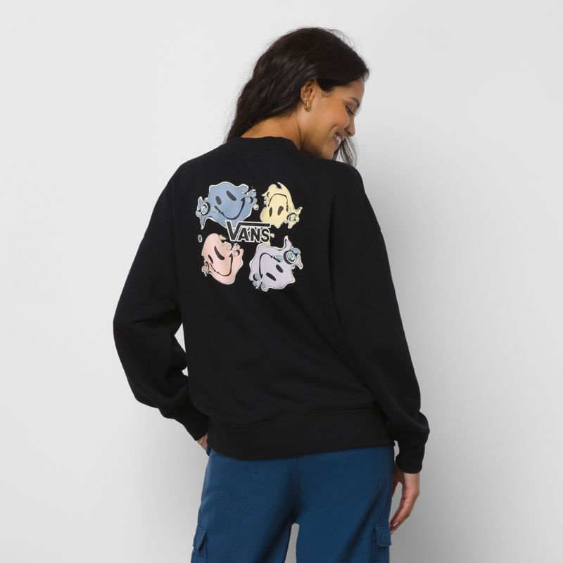 Pullover Vans Jubilee Slouchy Mujer Negros | Mexico-KYP367185