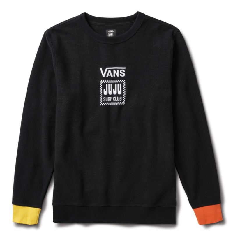 Pullover Vans Vans X JUJU Surf Club Hombre Negros | Mexico-DPT491678