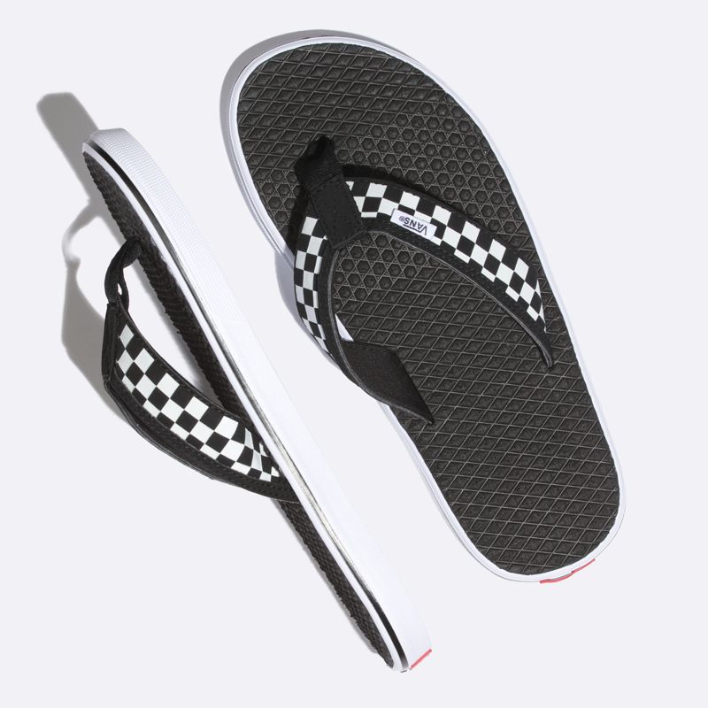 Sandalias de Diapositivas Vans La Costa Lite Mujer Negros Blancos | Mexico-KYZ416507