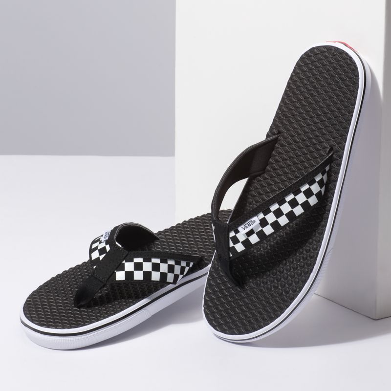 Sandalias de Diapositivas Vans La Costa Lite Mujer Negros Blancos | Mexico-KYZ416507