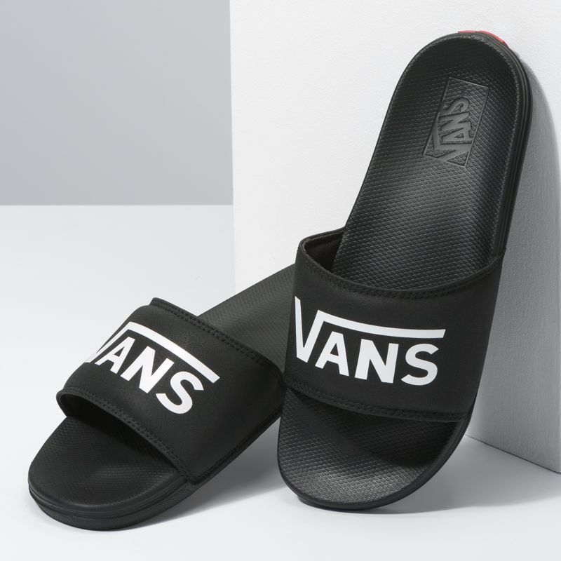 Sandalias de Diapositivas Vans La Costa Mujer Negros | Mexico-UOF029451