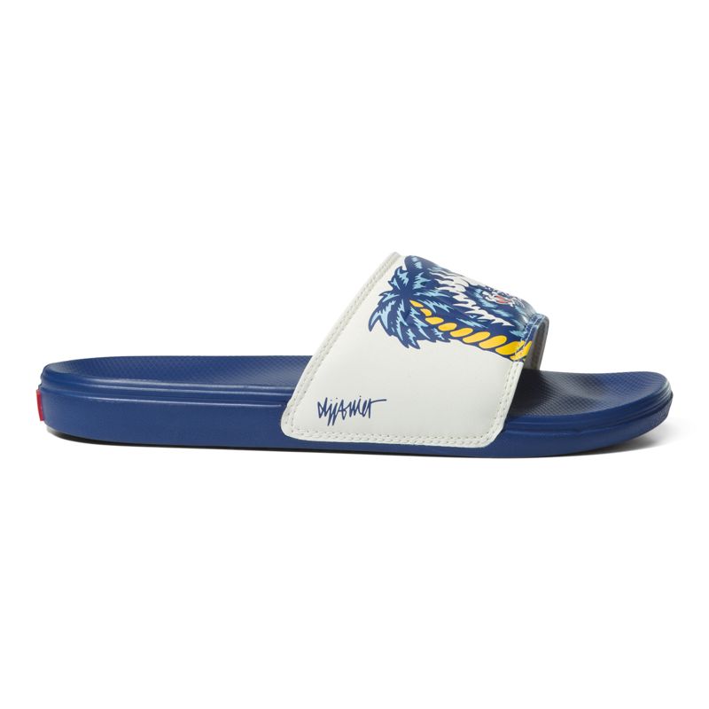 Sandalias de Diapositivas Vans La Costa Mujer Azul Rey | Mexico-WLT104369