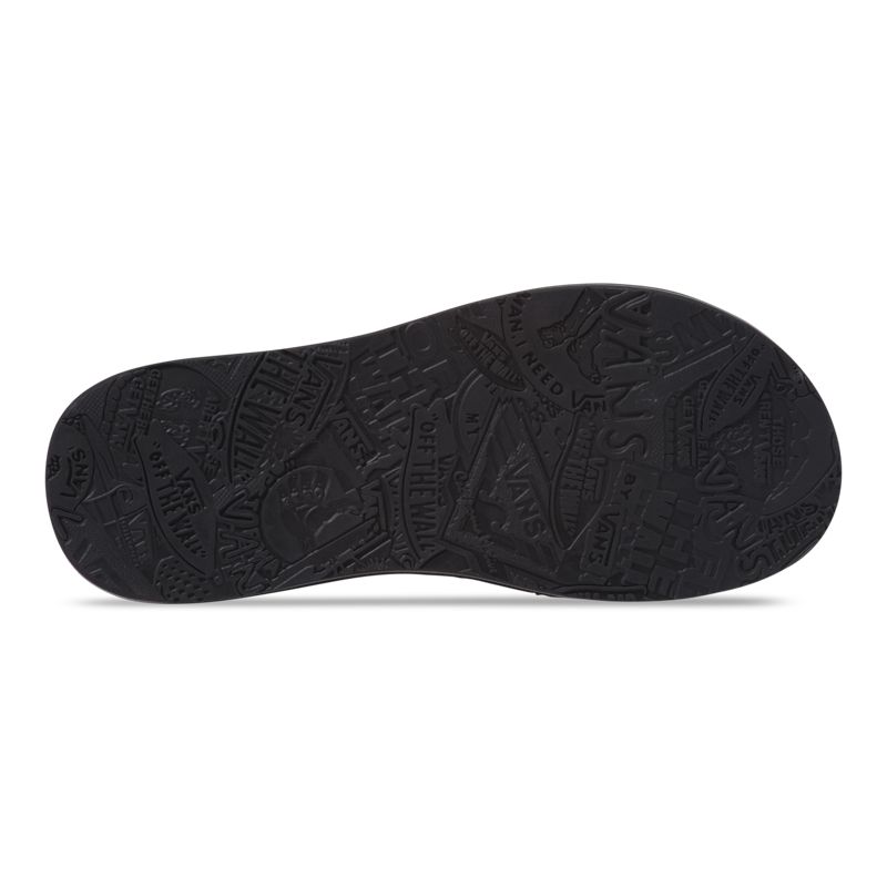 Sandalias de Diapositivas Vans Nexpa Sintetico Hombre Negros | Mexico-ESP687910