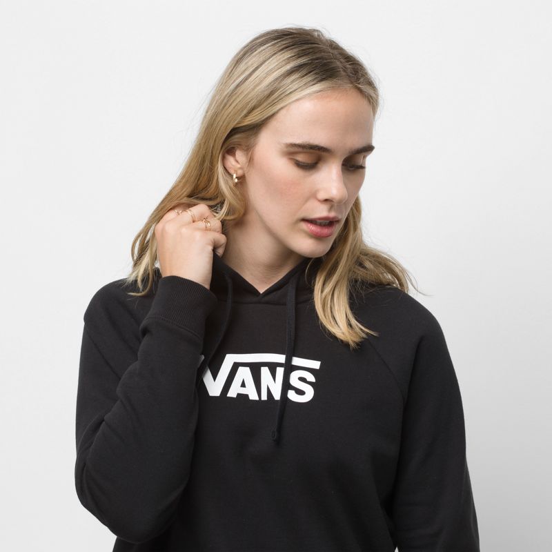 Sudadera Con Capucha Vans Flying Mujer Negros | Mexico-TFA985706