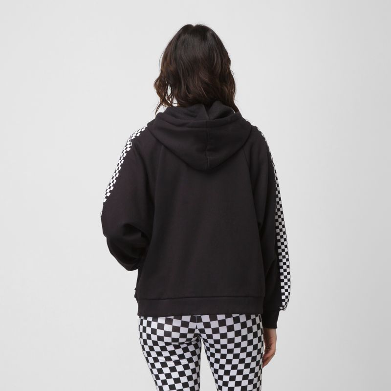 Sudadera Con Capucha Vans Funniest Times Zip Mujer Negros | Mexico-IPC327168