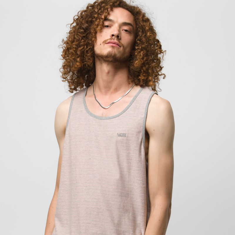 Tank Top Vans Balboa Hombre Rosas | Mexico-BNZ635204