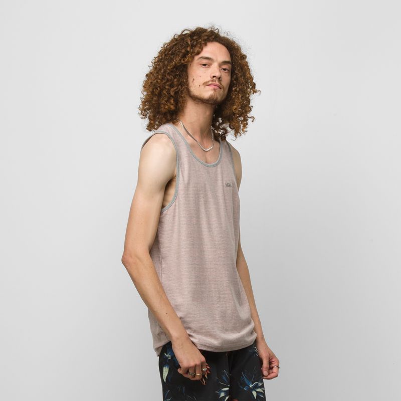 Tank Top Vans Balboa Hombre Rosas | Mexico-BNZ635204