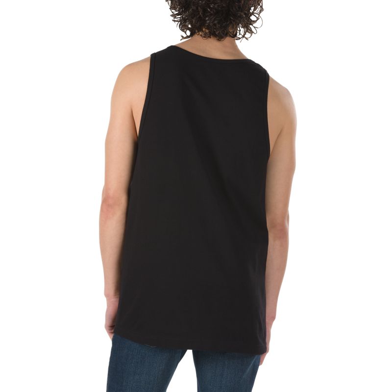 Tank Top Vans Classic Hombre Negros Blancos | Mexico-FZY291704