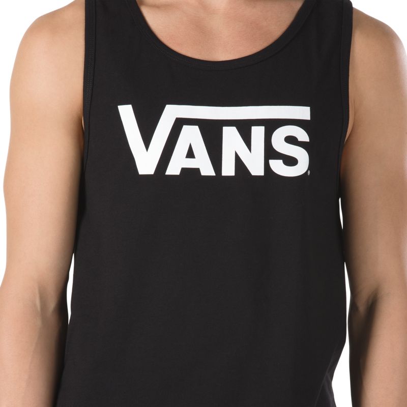 Tank Top Vans Classic Hombre Negros Blancos | Mexico-FZY291704