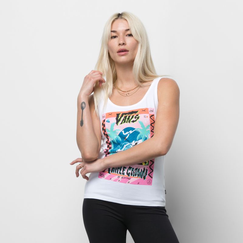 Tank Top Vans VTCS 2022 Mujer Blancos | Mexico-RHU678942