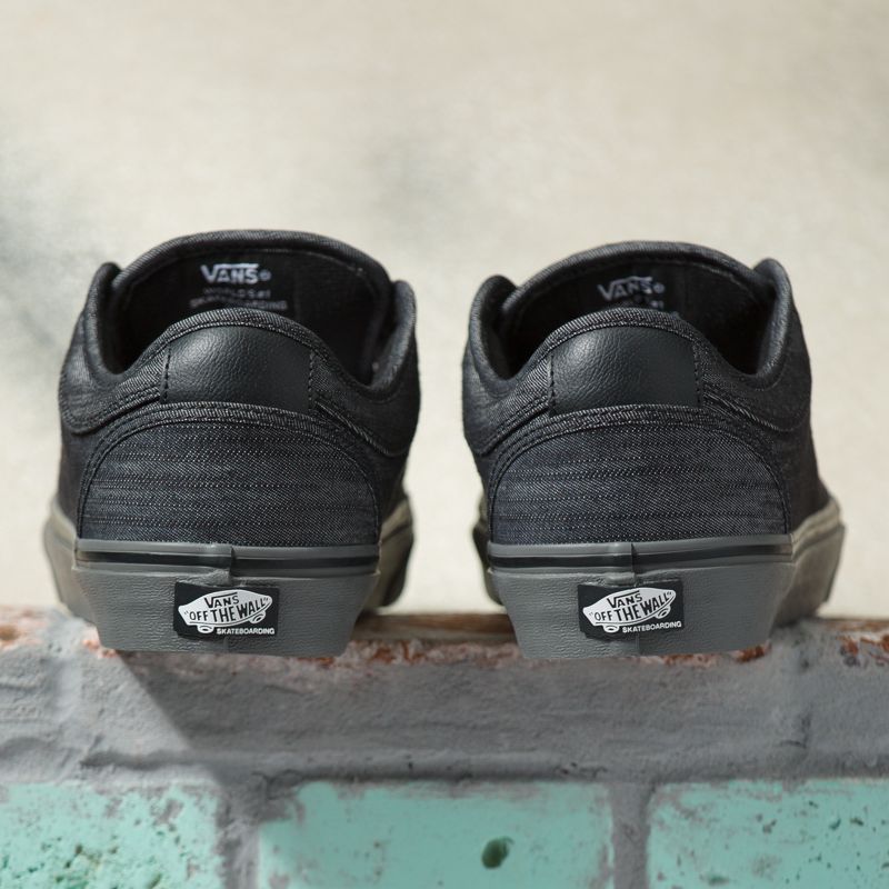 Tenis Skate Vans Chukka Low Mujer Grises Negros | Mexico-IOA721048