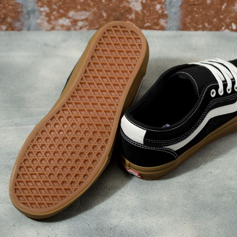 Tenis Skate Vans Chukka Low Sidestripe Hombre Negros | Mexico-JRY309745