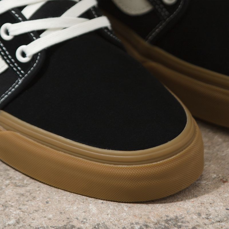 Tenis Skate Vans Chukka Low Sidestripe Hombre Negros | Mexico-JRY309745