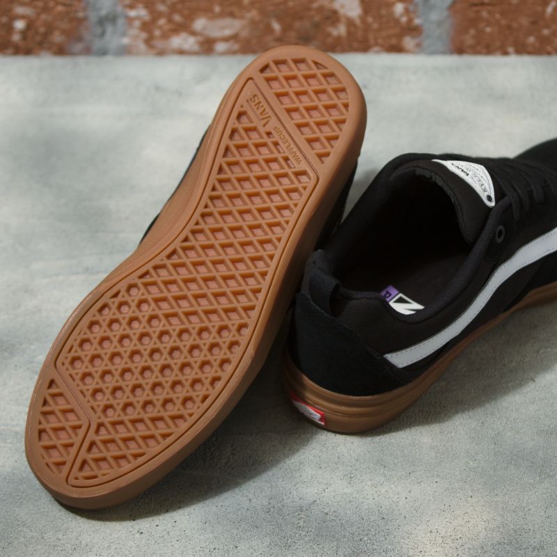 Tenis Skate Vans Kyle Walker Hombre Negros | Mexico-QWA865037