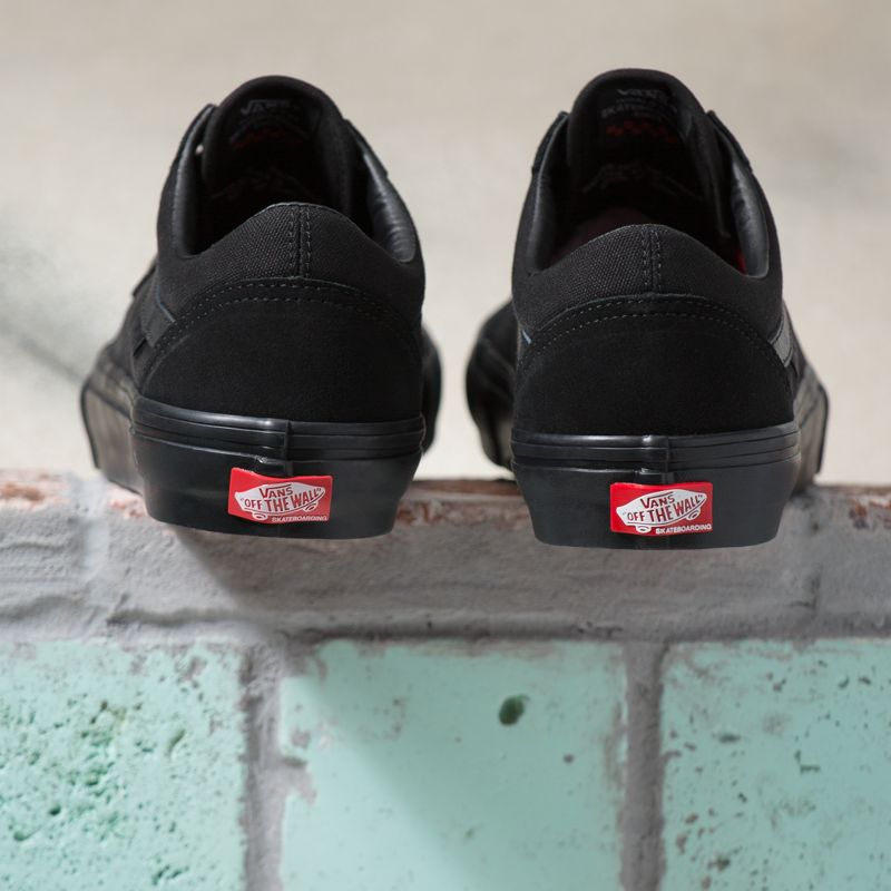 Tenis Skate Vans Old Skool Hombre Negros | Mexico-KNO427013