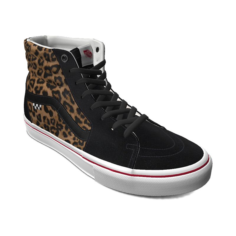 Tenis Skate Vans Sk8-Hi Mujer Leopardo | Mexico-NSU176480