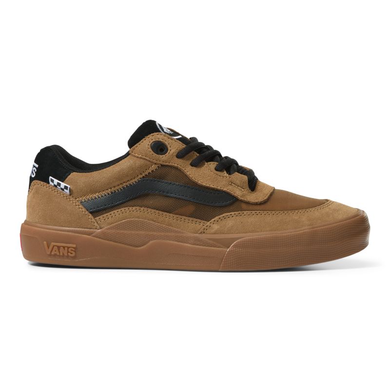 Tenis Skate Vans Wayvee Hombre Marrom | Mexico-TAI436972