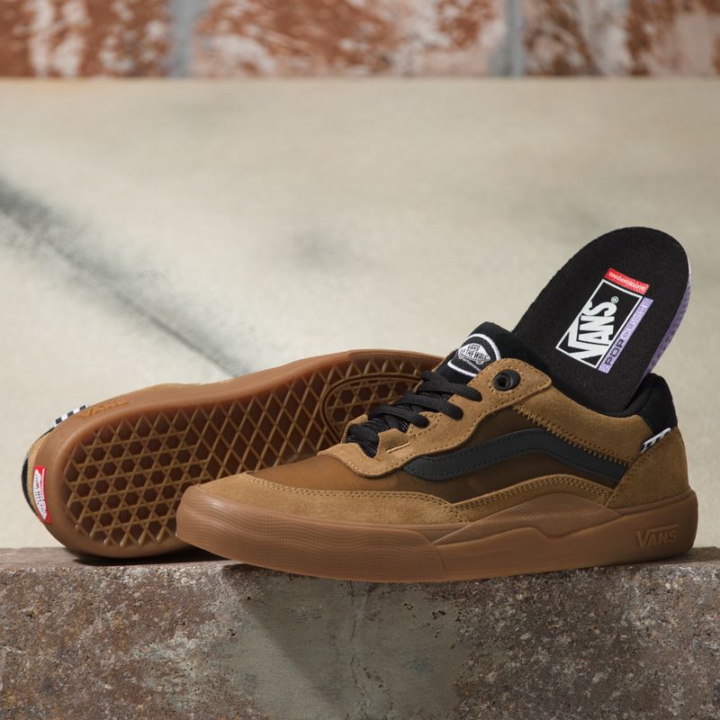 Tenis Skate Vans Wayvee Hombre Marrom | Mexico-TAI436972