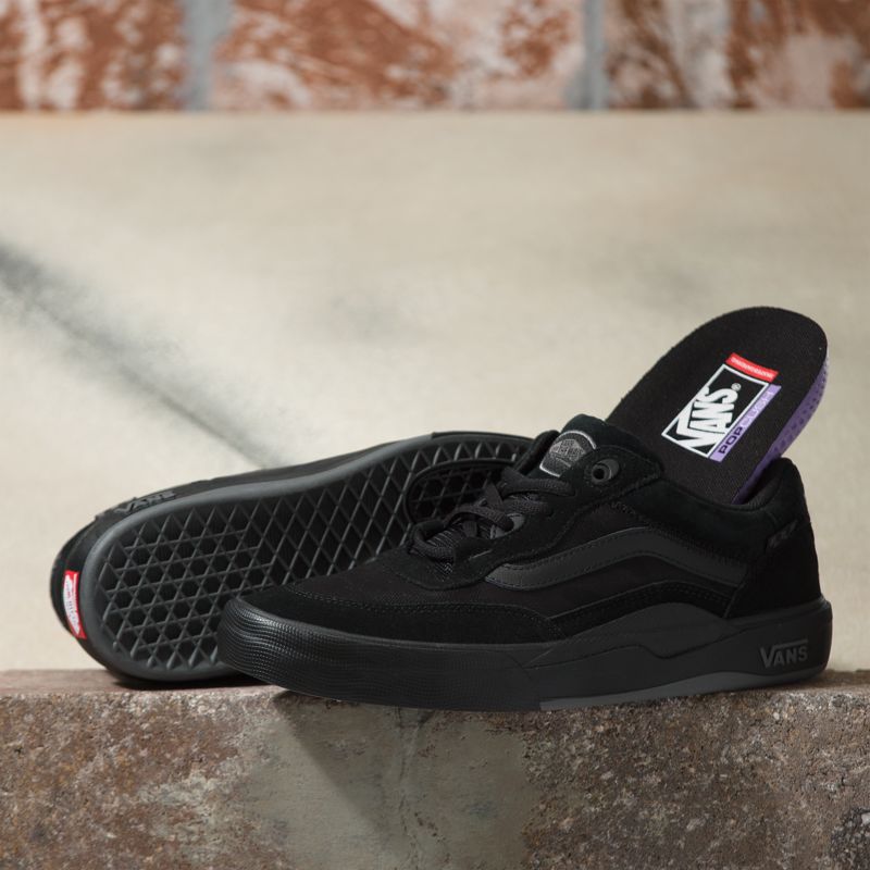 Tenis Skate Vans Wayvee Hombre Negros | Mexico-QWD524681