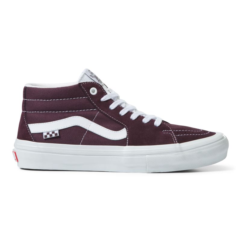 Tenis Skate Vans Wrapped Hombre Vino | Mexico-LIS974628