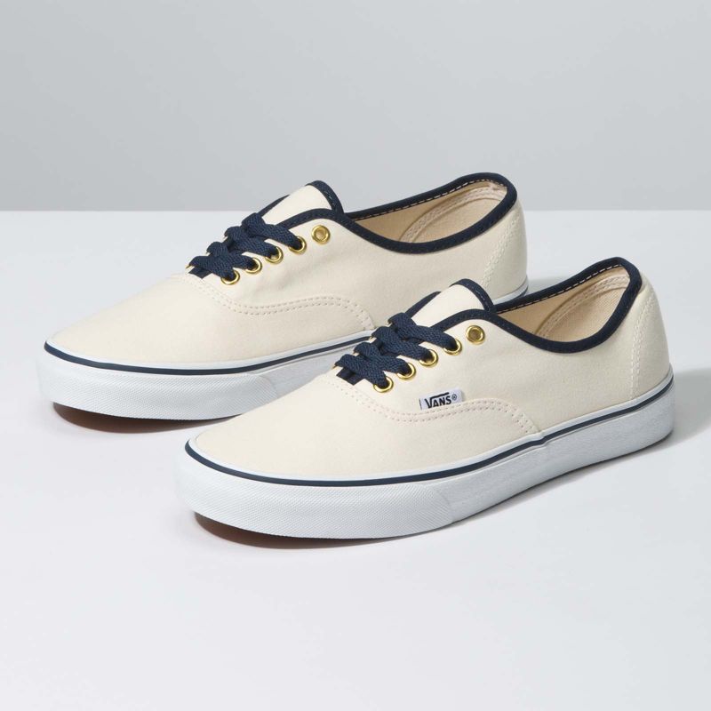 Tenis Vans Authentic Anchos Hombre Beige | Mexico-DVC387190