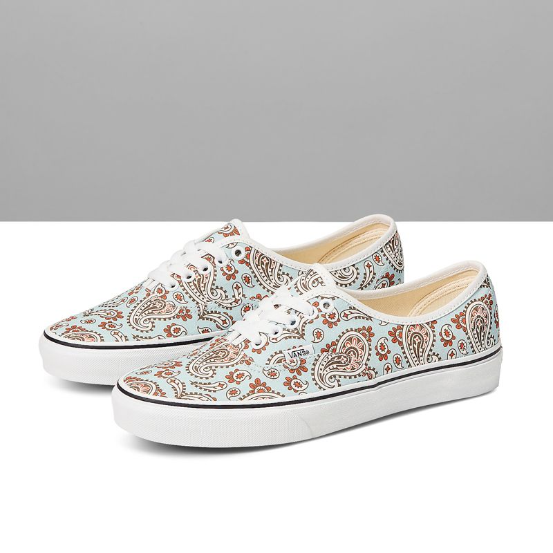 Tenis Vans Authentic Anchos Hombre Flores | Mexico-NDL102758