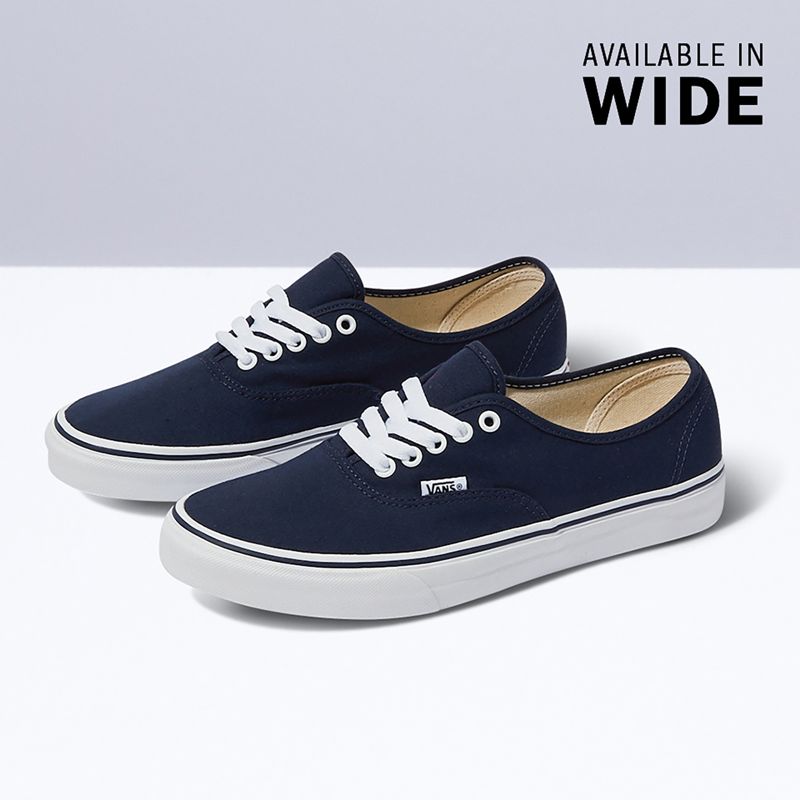 Tenis Vans Authentic Anchos Mujer Azul Marino | Mexico-YTA860721