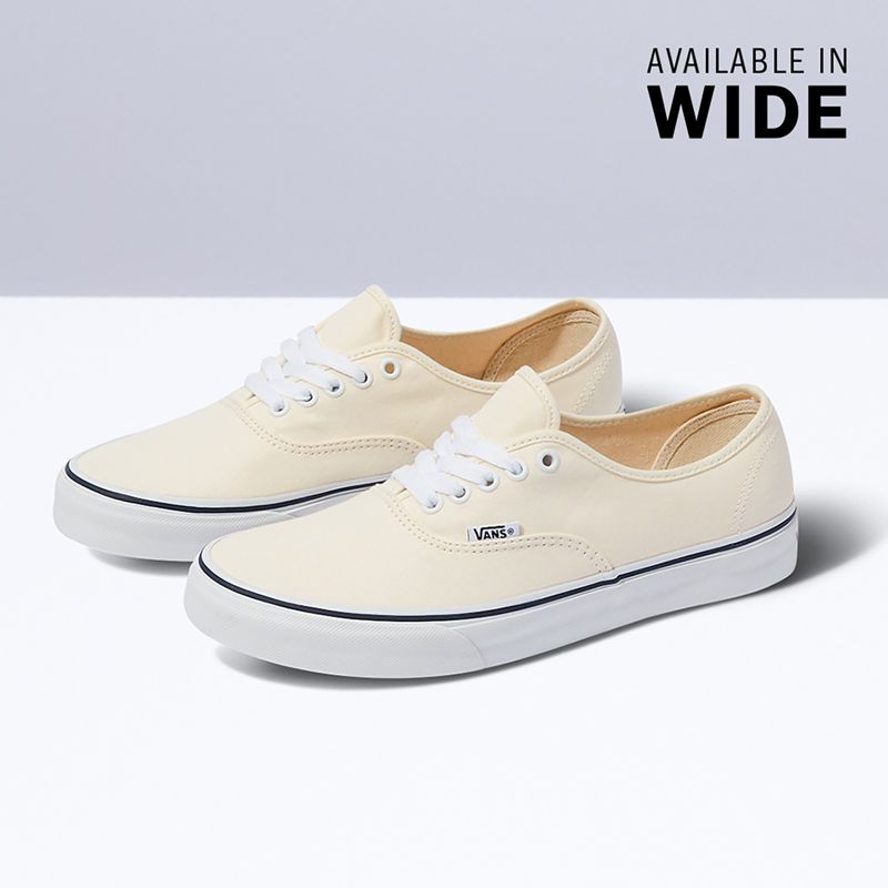 Tenis Vans Authentic Anchos Mujer Beige | Mexico-JWM186309