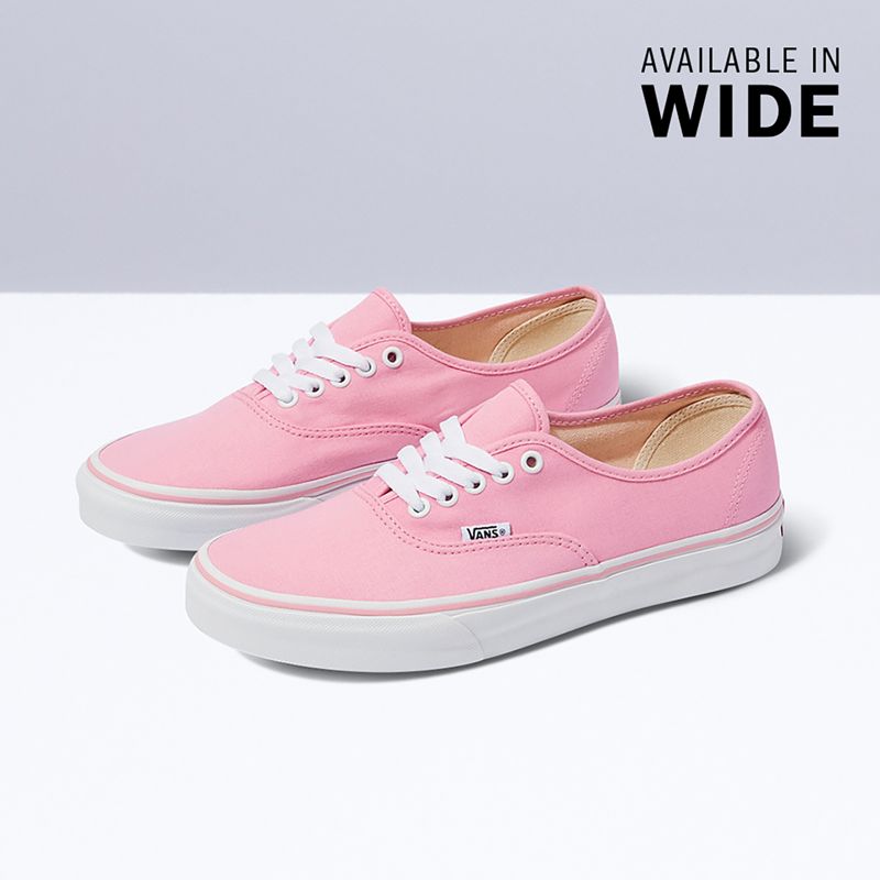 Tenis Vans Authentic Anchos Mujer Rosas | Mexico-MQF715048