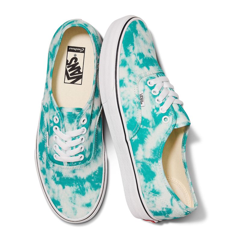 Tenis Vans Authentic Anchos Mujer Turquesa Azules | Mexico-ESM074925