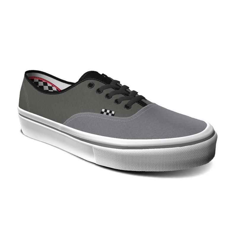 Tenis Vans Authentic Hombre Grises | Mexico-WZL807291