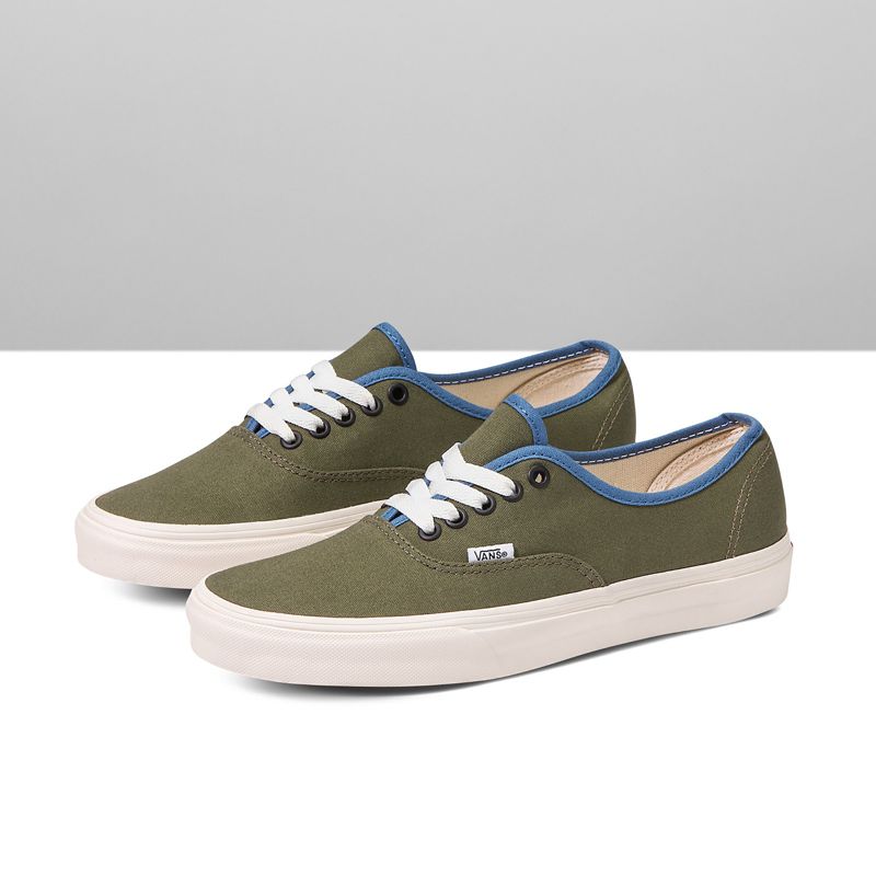 Tenis Vans Authentic Hombre Verdes Oscuro | Mexico-PTY097623