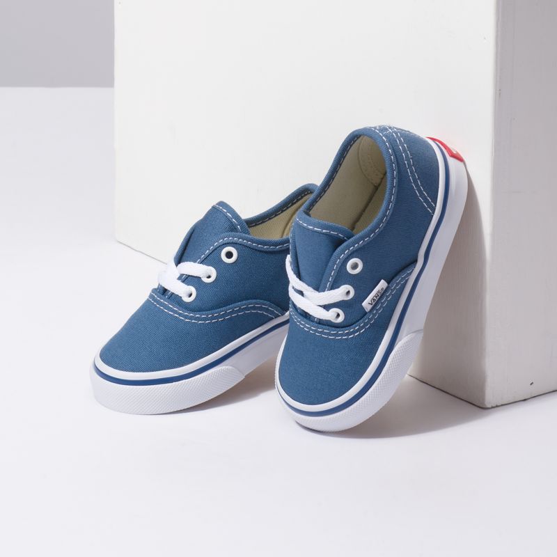 Tenis Vans Authentic Niños Azul Marino | Mexico-VOW097186