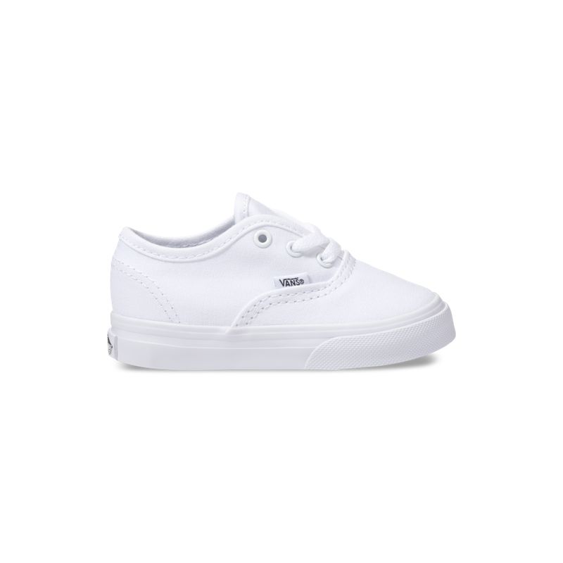 Tenis Vans Authentic Niños Blancos | Mexico-MOQ846913