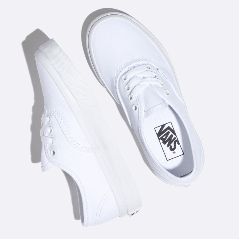 Tenis Vans Authentic Niños Blancos | Mexico-XPY129068